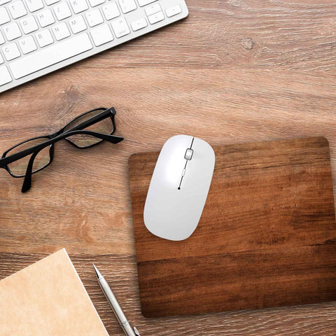Bedrucktes Mousepad im Holz Design