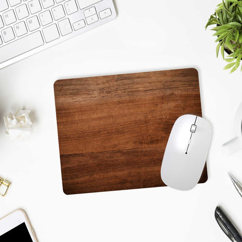 Bedrucktes Mousepad im Holz Design