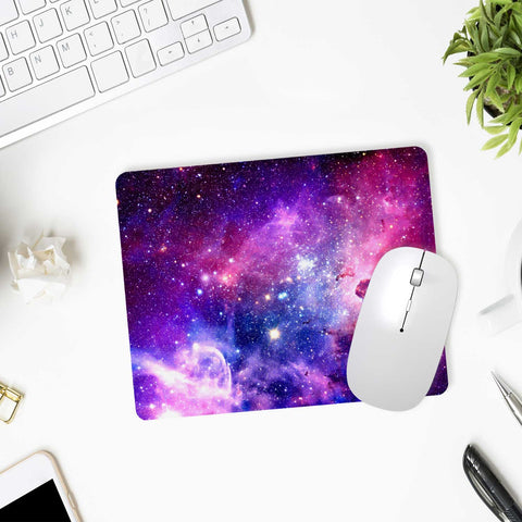 Bedrucktes Mousepad im Galaxy Design