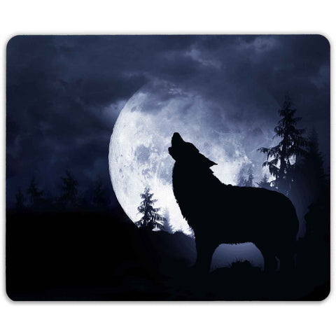 Bedrucktes Mousepad im Wolf Design