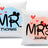 Farbe Mr und Mrs