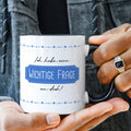 Bedruckte Tasse mit Spruch Ich habe eine wichtige Frage an dich! Patentante/Patenonkel