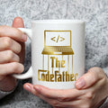 Bedruckte Tasse mit Spruch - The Codefather