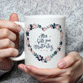 Bedruckte Tasse mit Spruch Alles gute zum Muttertag