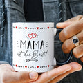 Bedruckte Tasse mit Spruch Mama ist die Beste!