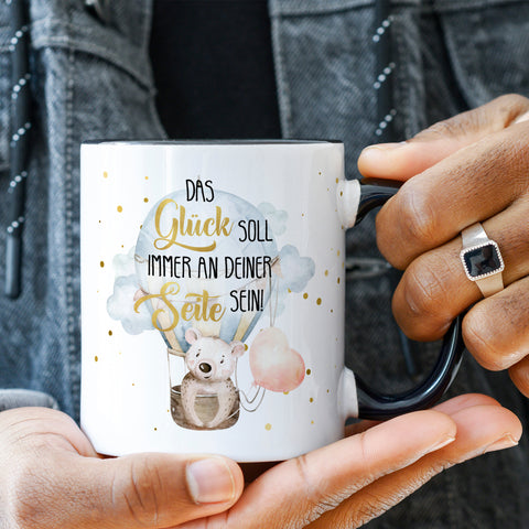 Bedruckte Tasse mit Spruch