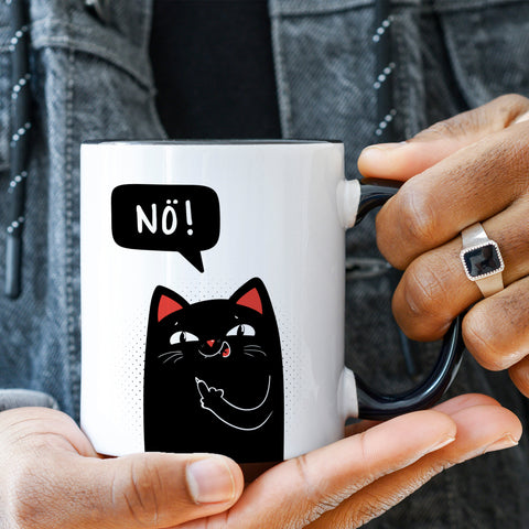Bedruckte Tasse mit Spruch NÖ!