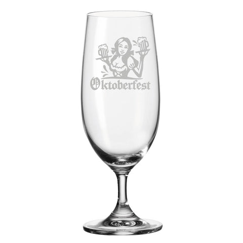 Leonardo Bierglas mit Gravur "Oktoberfest Madl"