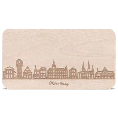 Frühstücksbrettchen Skyline Oldenburg