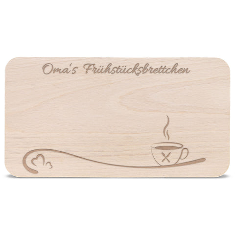Frühstücksbrettchen Oma´s Frühstücksbrettchen