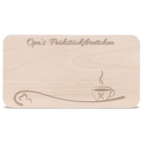 Frühstücksbrettchen Opa´s Frühstücksbrettchen