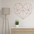 Origami 3D Herz aus Holz -