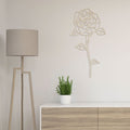 Origami Rose aus Holz -