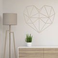 Origami 3D Herz aus Holz -