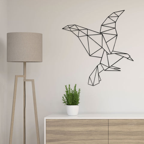 Origami Adler aus Holz -