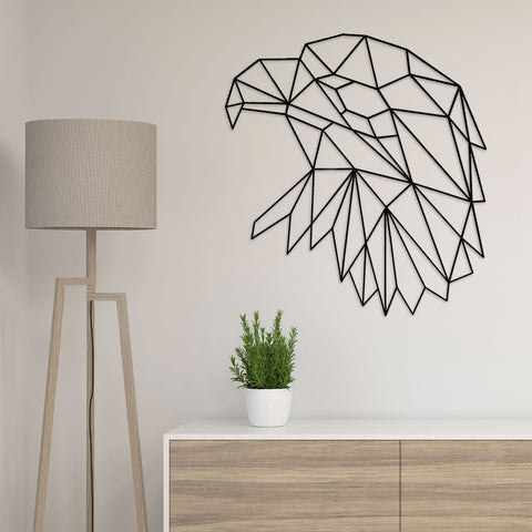 Origami Adlerkopf aus Holz -