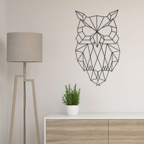 Origami Eule aus Holz -