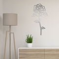 Origami Rose aus Holz -