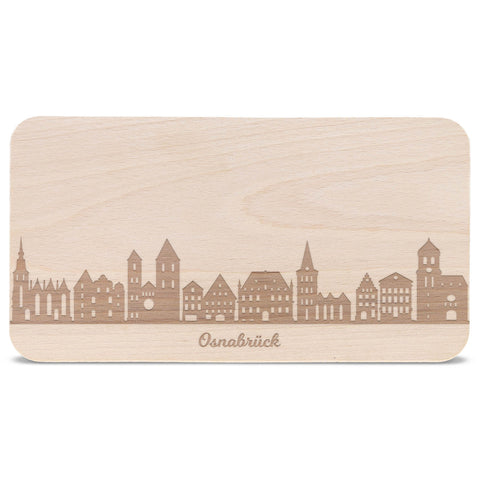 Frühstücksbrettchen Skyline Osnabrück