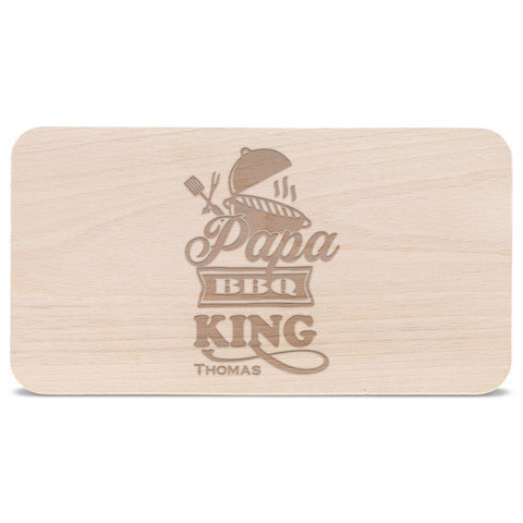 Frühstücksbrettchen Papa BBQ King