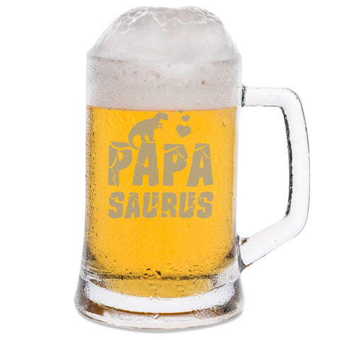Montana Bierkrug mit Gravur "Papa Saurus"