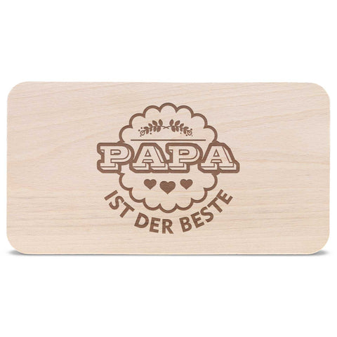 Frühstücksbrettchen Mama + Papa sind die Besten im Set