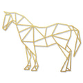 Origami Pferd aus Holz -