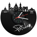 Schallplattenuhr Skyline Potsdam