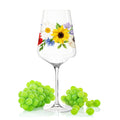 Leonardo Puccini Weingläser mit UV-Druck im Blumenbouquet Design im Set