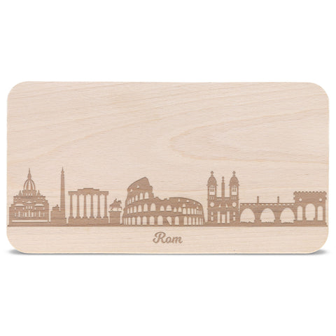 Frühstücksbrettchen Skyline Rom