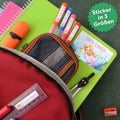 Schuletiketten mit Namen - Meerjungfrau V2 Design - 100 Aufkleber in verschiedenen Größen