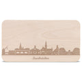 Frühstücksbrettchen Skyline Saarbrücken