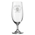 Leonardo Bierglas mit Gravur "Saufst, stirbst, saufst net, stirbst a" mit Namen