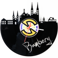 Schallplattenuhr Skyline Bamberg