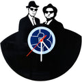 Schallplattenuhr Blues Brothers