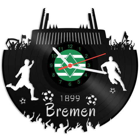 Schallplattenuhr Bremen