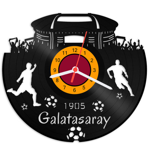Schallplattenuhr Galatasaray Vereinsliebe