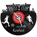 Schallplattenuhr Krefeld