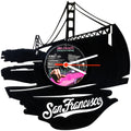 Schallplattenuhr San Francisco 2017