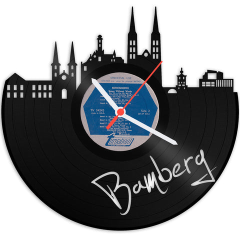 Schallplattenuhr Bamberg