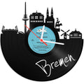 Schallplattenuhr Bremen