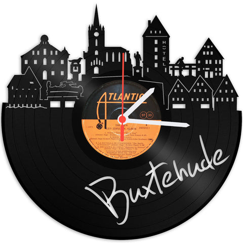 Schallplattenuhr Buxtehude
