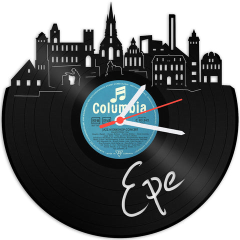 Schallplattenuhr Epe