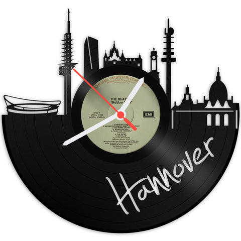Schallplattenuhr Hannover