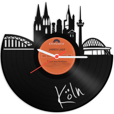Schallplattenuhr Köln