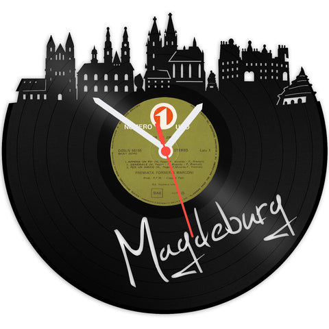 Schallplattenuhr Magdeburg