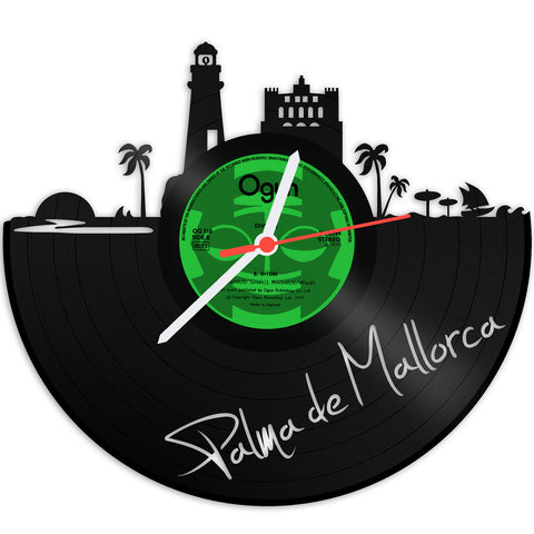 Schallplattenuhr Palma de Mallorca
