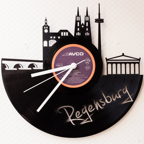 Schallplattenuhr Regensburg