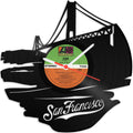 Schallplattenuhr San Francisco 2017
