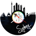 Schallplattenuhr Sydney